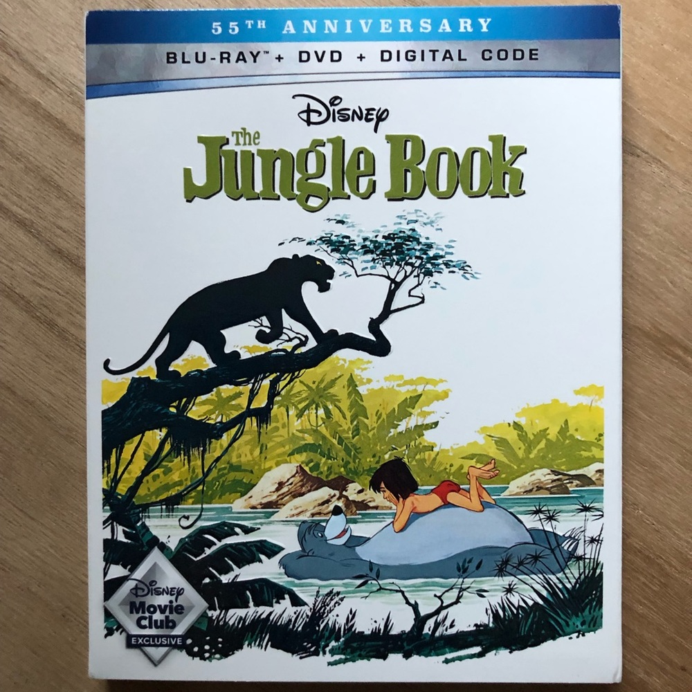 Jungle Book Anniversary Edition Blu-Ray
